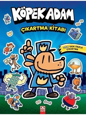 Köpek Adam Çıkartma Kitabı