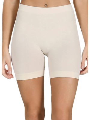 Mikro Seamless Beli Dikişsiz Likralı Astar Şort Jüpon