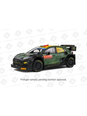 Solido S1809505 1/18 Ford Puma Rally1 Hybrid – Rally New Zealand – 2022 – #7 Bertelli/Granai
