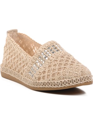 Krem Fileli Kadın Babet PC-54570 Z