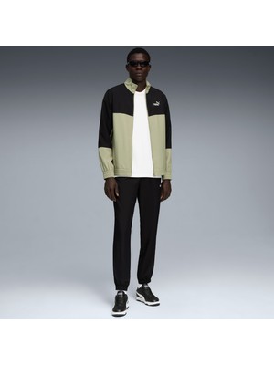 Puma Woven Colorblock Erkek Dik Yaka Eşofman Takımı