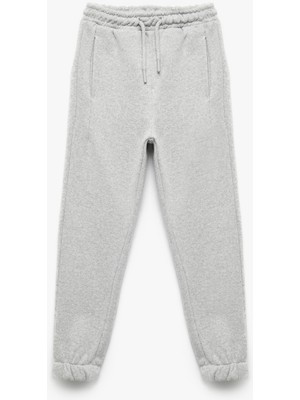 Baskı Detaylı Cepli Basic Jogger Eşofman Altı