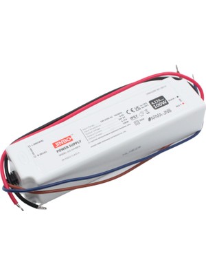 Jinbo 100W 24V 4.16A IP67 Dış Mekan Şerit LED Trafo -3 Yıl Garantili (JLV-24100PA)