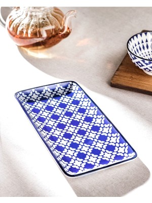 Madame Coco Rêve Bleu Brest New Bone China Dikdörtgen Tabak