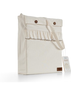 Bohem Serisi Bonivia Nevresim Takımı Tek Kişilik Ekru