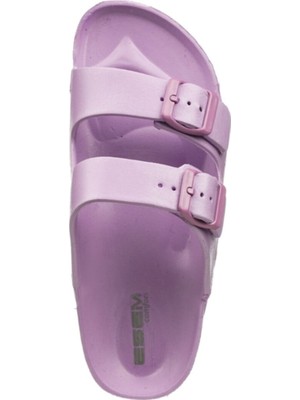 Unisex Terlik Çift Bantlı Tokalı Ayarlanabilir Hafif Rahat Esnek Yumuşak Sandalet 133