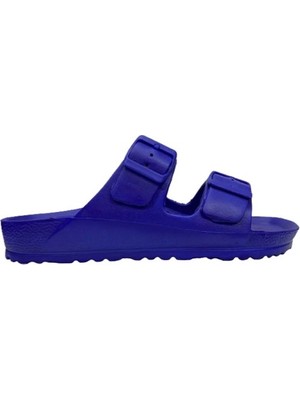 Unisex Terlik Çift Bantlı Tokalı Ayarlanabilir Hafif Rahat Esnek Yumuşak Sandalet 133