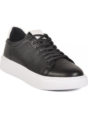 136 M Siyah-Beyaz Erkek Sneaker
