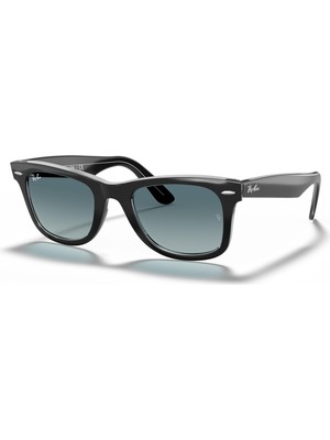 Ray-Ban RB2140-12943M*50 Güneş Gözlüğü Siyah Çerçeve ve Mavi Cam ile Modern Tasarım