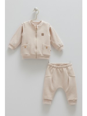 Caramell Salerno 3lü Yelekli Takım Kahve