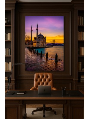 Çokaş Dijital Bohem Manzara Baskı 100X70 Boy Süs Kanvas Dekor Tablo