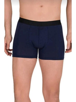 Berrak 4476 Erkek Modal Likralı Boxer Tekli