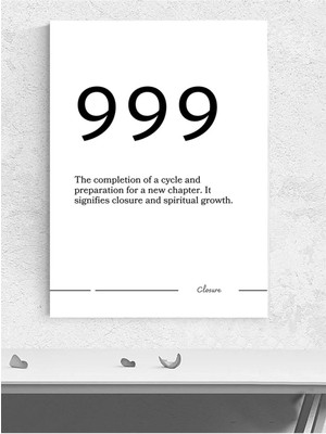 Closure, 999 Kapama Manifest, Olumlama, Mantra, Spiritüel, Meditasyon Poster, Afiş