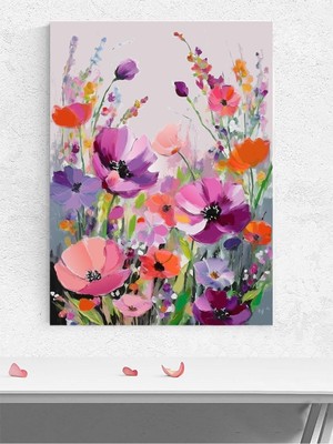 Bloom Harmony, Çiçek Armonisi, Bahar Izlenimcilik Poster - Afiş - Dekoratif Duvar Poster