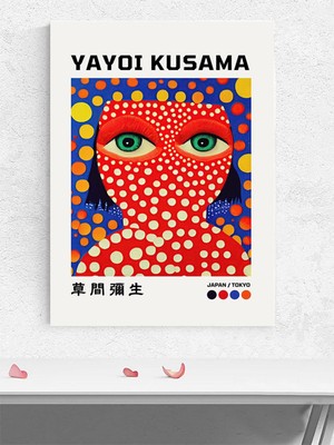 Yayoi Kusama, Infinity Dots, Sonsuzluk Noktaları, Japon Sanatsal Poster, Afiş,dekoratif Duvar Poster