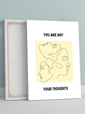 Mind Unbound, Zihin Özgürlüğü Motivasyon Kanvas Tablo, Tuval, Ofis, Çalışma Odası Dekorasyon