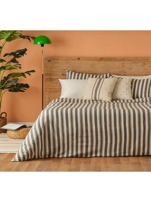 Pamuklu Çift Kişilik Nevresim Takımı Yeşil (200X220 Cm)