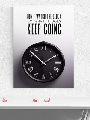 Time Forward, Zaman Işliyor Motivasyon Poster - Afiş - Ofis, Çalışma Odası Dekorasyon