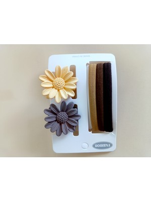 Şehrazat Handmade Tasarım Pastel Soft Renk Saç Toka Seti