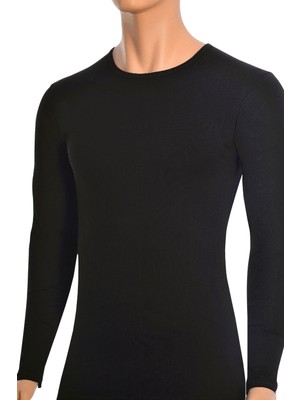 Öts Erkek T-Shirt Uzun Kol (%96 Pamuk - %4 Elastan)