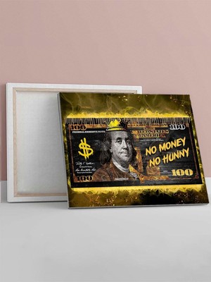 Para Kralı, Zenginlik, Servet, Dolar Motivasyon Kanvas Tablo, Tuval, Ofis, Çalışma Odası Dekorasyon