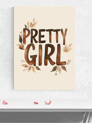 Güzel Kız Bebek Odası Poster, Afiş, Kreş Çocuk Odası Dekorasyon, Yenidoğan Hediye