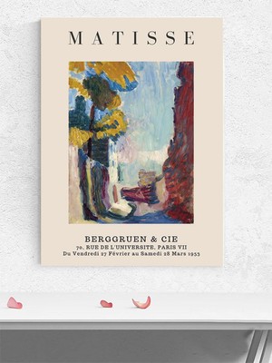 Matisse Bergruen & Cie, Bergruen & Cie, Fovizm Sanatsal Poster - Afiş - Dekoratif Duvar Poster