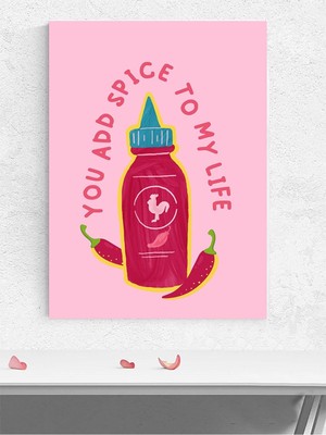 Spice It Up, Hayatımın Baharatı Aşk, Pop Art Poster - Afiş - Dekoratif Duvar Poster