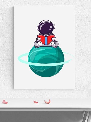 Uzay Okur Erkek Bebek Odası Poster, Afiş, Kreş Çocuk Odası Dekorasyon, Yenidoğan Hediye