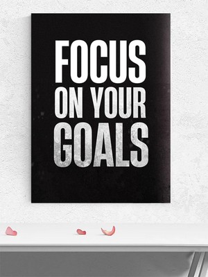 Goal Setter, Hedef Koyucu Motivasyon Poster - Afiş - Ofis, Çalışma Odası Dekorasyon