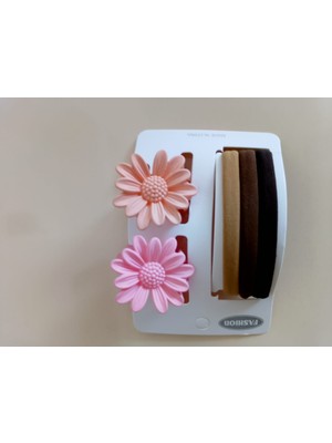 Şehrazat Handmade Tasarım Pastel Soft Renk Saç Toka Seti