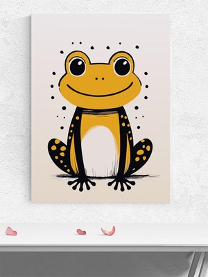 Mutlu Zıpzıp Bebek Odası Poster, Afiş, Kreş Çocuk Odası Dekorasyon, Yenidoğan Hediye