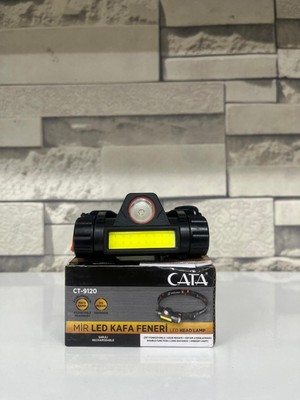Cata Ct 9120 Kafa Feneri LED Özellikli Dayanıklı Malzeme ile Kolay Kullanım İçin Tasarlandı