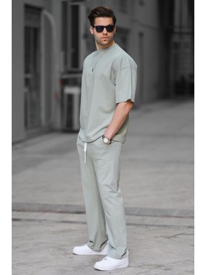 Mint Yeşili  Erkek Eşofman Takımı 5938