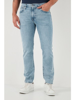 Levi's Lse 502 Pamuklu Regular Tapered Fit Normal Bel Düz Paça Jeans Erkek Kot Pantolon A2088