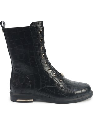 Nine West Tılmey4 5pr Siyah Kadın Düz Bot
