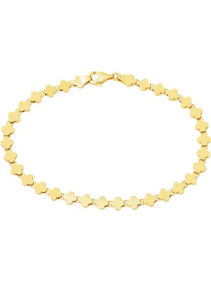 Yonca 14 Ayar Altın Spor Bileklik