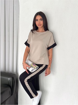 Garnili Yumuşak Doku Modal Kumaş Eşofman Takım