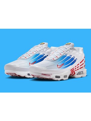Nike Air Max Plus 3 Vivid Blue Gradient  Unisex Beyaz Spor Ayakkabı -(FN3411-100)