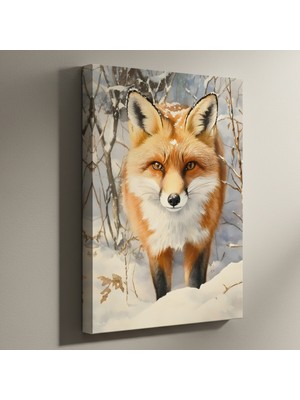 Kış Ormanı Tilkisi Tablosu