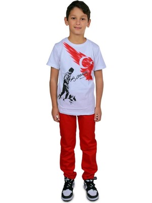 Erkek Çocuk Alt-Üst Takım 23 Nisan 29 Ekim 10 Kasım 19 Mayıs Gösteri Kıyafetleri