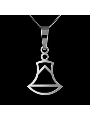 TabiTela 925 Ayar gümüş kolye zil SM8872