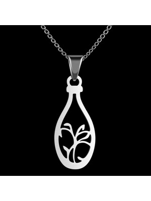 TabiTela 925 Ayar gümüş kolye biberon SM8834