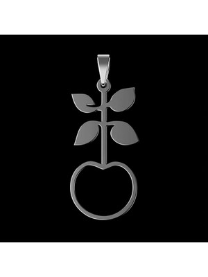 TabiTela 925 Ayar gümüş kolye kiraz SM8605