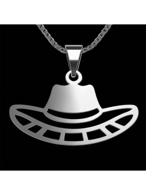 TabiTela 925 Ayar gümüş kolye şapka SM8657