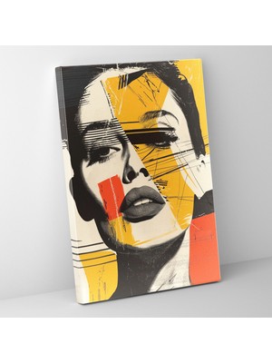 Popcas Andy Warhol Duvar Sanatı - Duvar Dekorasyonu Kanvas Tablo