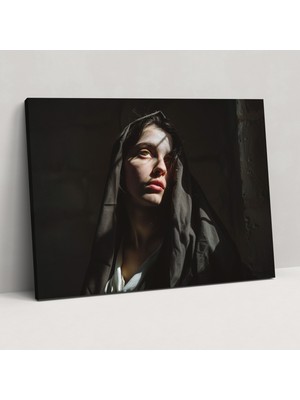 Popcas Caravaggio Tarzı Kanvas Tablo - Ev Dekorasyonu Duvar Sanatı