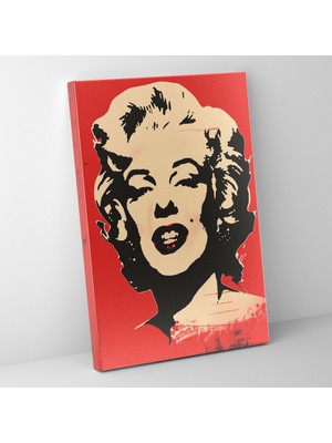 Popcas Andy Warhol Kanvas Tablo - Minimalist Ikonik Semboller - Ev Dekorasyonu