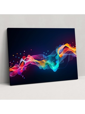 Popcas Şeffaf Blockchain Defter Kanvas Tablo - Blockchain Blockchain Duvar Sanatı Kanvas Blockchain Duvar Dekorasyonu