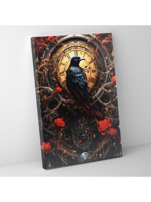 Popcas Basquiat Duvar Sanatı - Etkileyici Kanvas Tablo - Ince Detaylar